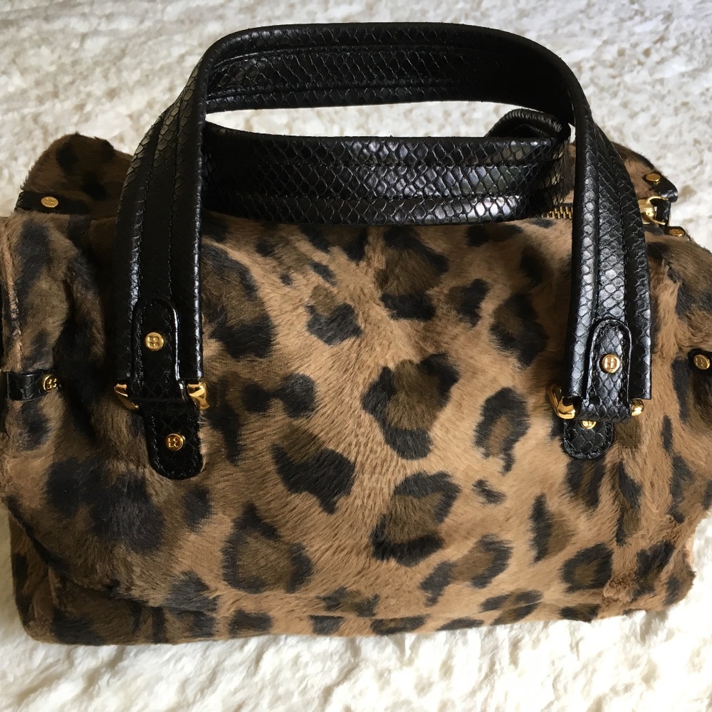 kate spade Rare Vintage Small Leopard Bag NEVER USED